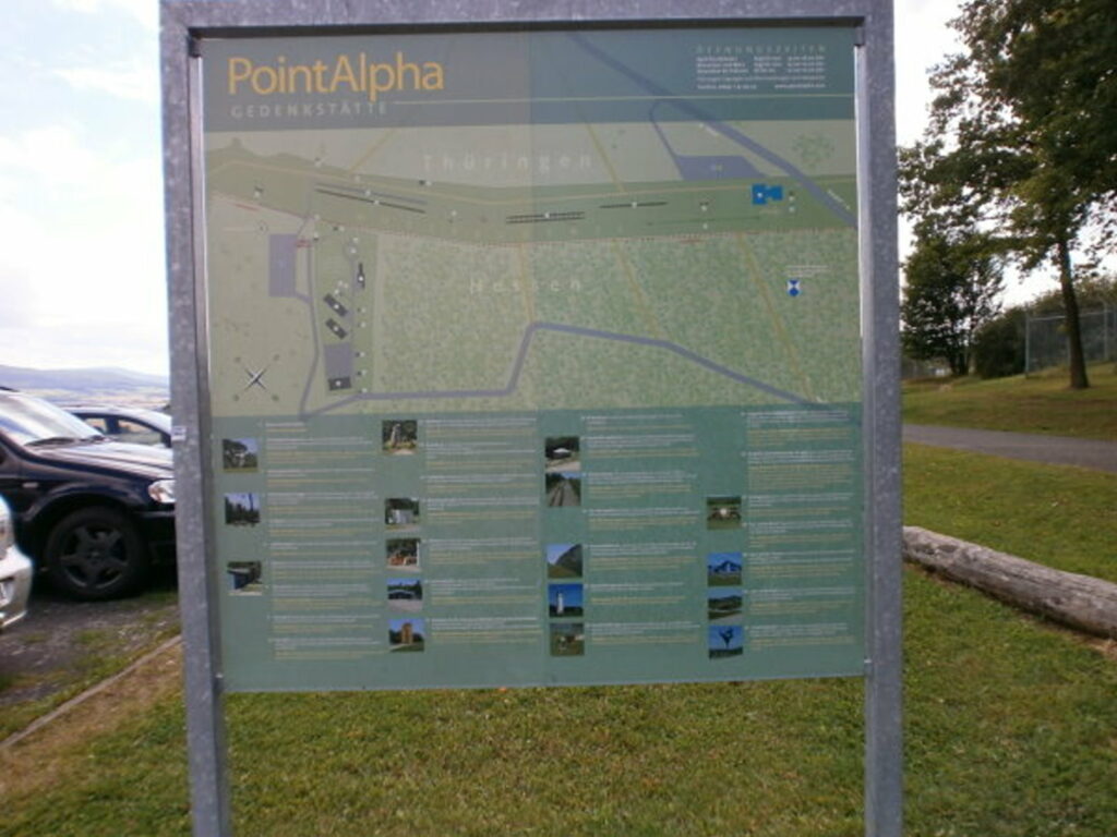 Lageplan Point Alpha